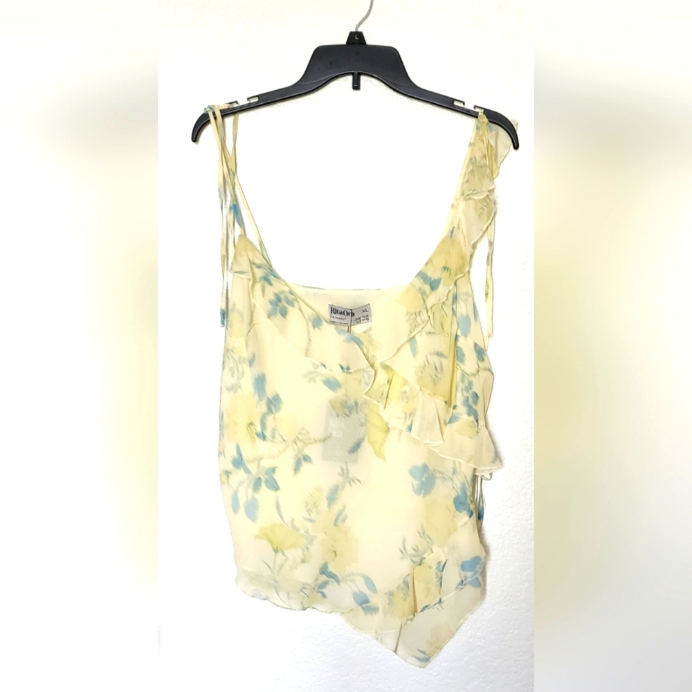 Rita Ora for Primark Women's Ruffle Top (Europe). Size XL  USA 14 to 16
